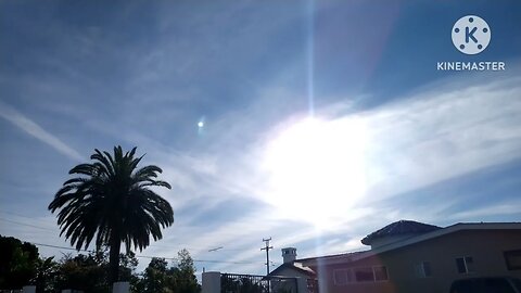 Bonita,San Diego,CA 1/12/23 9:13am #geoengineering #pollution #pollutioncontrolboard #zeroemissions