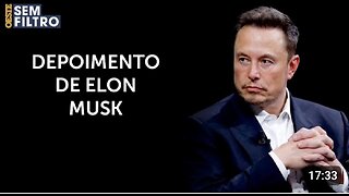 Musk vai depor à Câmara dos EUA sobre atuação de Moraes no STF