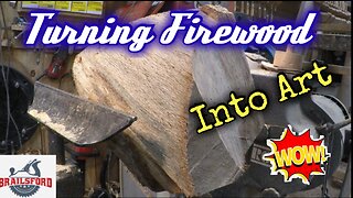 Turning Firewood into Art