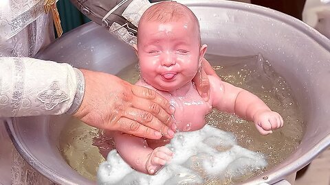 Try Not to Laugh - Fun and Fail When Baby Play with Water 2023 || Cool Peachy