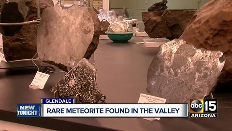Glendale man finds meteorite in front yard after monsoon storm
