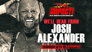 Josh Alexander Speaks Out! Alexander vs. Prudius! #TNA #shorts
