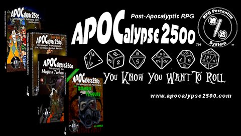 APOCalypse 2500™ ​ Post-apocalyptic Tabletop RPG