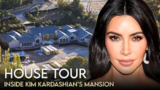 Kim Kardashian | House Tour | $7 Million Spaceship Mansion in Palm Springs & More