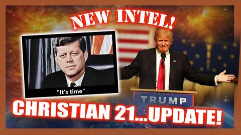 New Intel! Christian 21! JFK Jr! Diana! Melania! Little 3D Earth Is Ready!