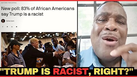 Black Man Dropped Facts Regarding Trump Being "Racist!!"
