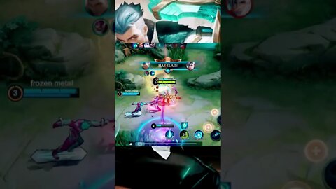 Fredrinn trolls Aamon 🥸 #mobilelegends #mobilelegendsbangbang #shorts