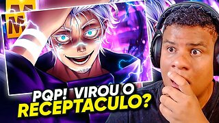 (MELHOR SOM DO MH) TIPO GOJO (Jujutsu Kaisen) RECEPTACULO DO XAMÃ | React Anime Pro