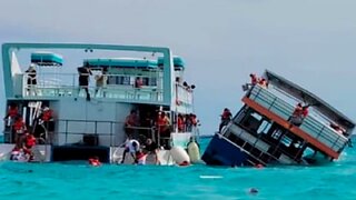 Bahamas boat capsize: Survivor records terrifying ship-sinking ordeal
