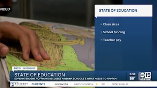 Superintendent Kathy Hoffman discusses issues Arizona schools face