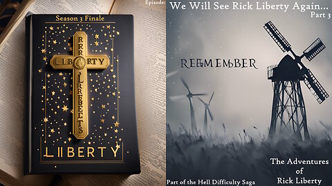 Flashback S3E26 We Will See Rick Liberty Again - Adventures Rick Liberty AI Art Video Book