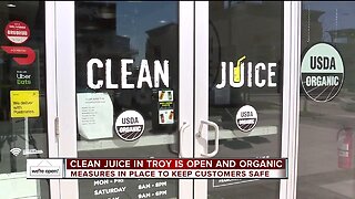 Clean Juice says 'We're Open' to make sure you get your veggies