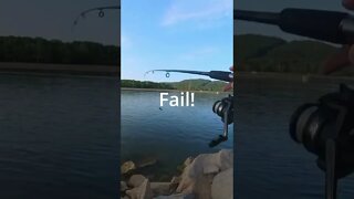 Funny fishing fail 2022 #mybloopers #shorts