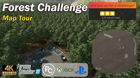 Forest Challenge | Map Tour | Farming Simulator 22