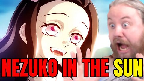 Demon Slayer: Kimetsu no Yaiba Season 3 Episode 12 Reaction Nezuko in the SUN Final Light 鬼滅の刃 刀鍛冶