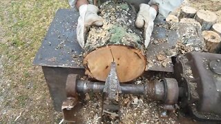 Wood Splitting Machine