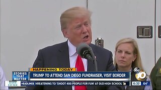 Trump set to attend fundraiser in San Diego