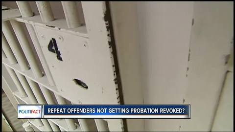 PolitiFact Wisconsin: Repeat offenders getting probation revoked?