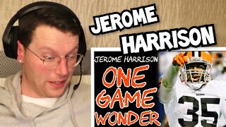 Rugby Player Reacts to JEROME HARRISON The NFL's BIGGEST One Game Wonder!