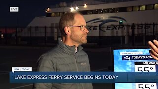 Lake Express Ferry Service begins Friday