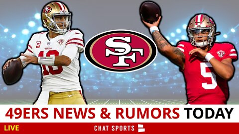 49ers Report LIVE: Latest 49ers Rumors On A Jimmy Garoppolo Trade & Trey Lance’s Arm Fatigue