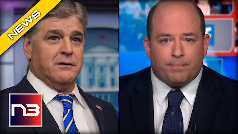 DESPERATE for Views, CNN’s Brian Stelter Attacks Sean Hannity Live on the Air