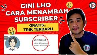 YOUTUBER PEMULA GINI CARA MENAMBAH SUBSCRIBER YOUTUBE TERBARU