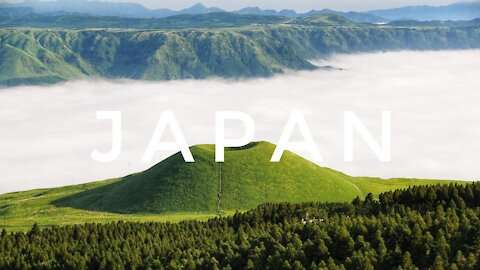 japan - scenic relaxation film with calming music