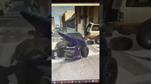 good accident at the intersection / BeamNG DRIVE