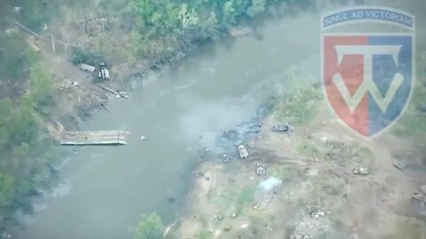 Staggering Russian Losses At Siverskyi Donets River