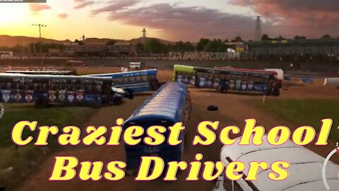 The Craziest School Bus Drivers - Wreckfest Gameplay