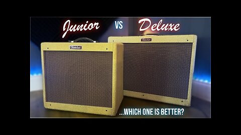 Fender Blues Junior vs Fender Blues Deluxe