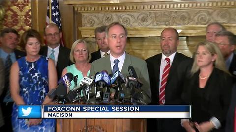 Wisconsin Lawmakers begin work on Foxconn incentive bill