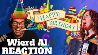 Wierd Al "Happy birthday" Freethinker Reaction with current politics