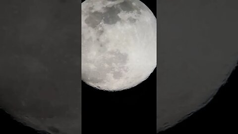 Our Moon On A Monday Night From Indiana!!! Recorded With Telescope And IPhone 3/6/2023