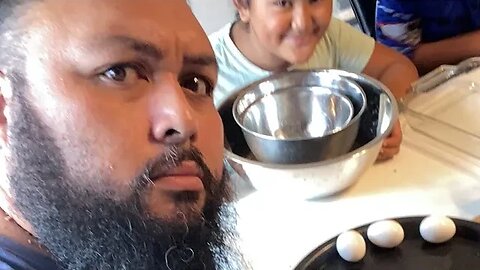 Baking Samoan Masi {coconut buscuits} with The Samoan Watchman is going live!