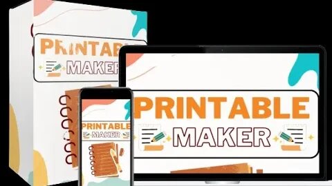 Printable Maker Review, Bonus, OTOs – Create Printable Books, Pdf’s And More