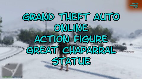 Grand Theft Auto ONLINE Action Figure #3 Great Chaparral Statue