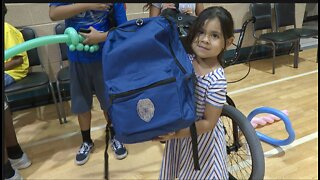 Free school supplies and bikes for North Las Vegas students
