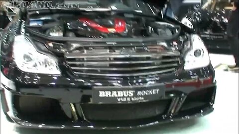 🏁Original Brabus Rocket CLS top speed 365,7 km/h (228,6 mph) with Mr Buschmann. 🏁