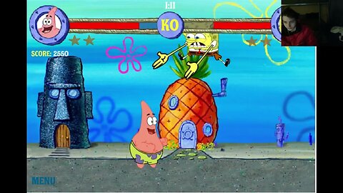 Nickelodeon SpongeBob SquarePants Reef Rumble Match #2 With Live Commentary