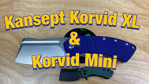 Kansept Korvid XL vs Korvid Mini / includes disassembly / David vs Goliath !