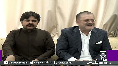 وزیر اطلاعات سندھ شرجیل انعام میمن اور ناصر علی شاہ کی میڈیا سے گفتگو