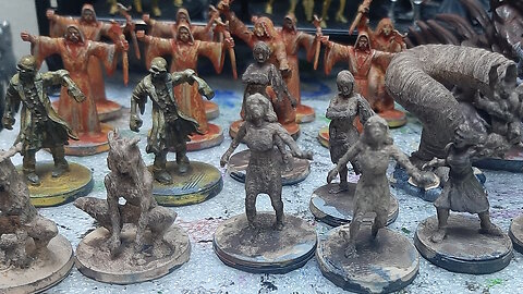 TFM the FDM DM: Painting 40 Miniatures in an hour using conditional and 2-stage washes