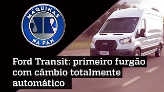 Um test drive diferente; Alex Ruffo a bordo da Ford Transit | MÁQUINAS NA PAN