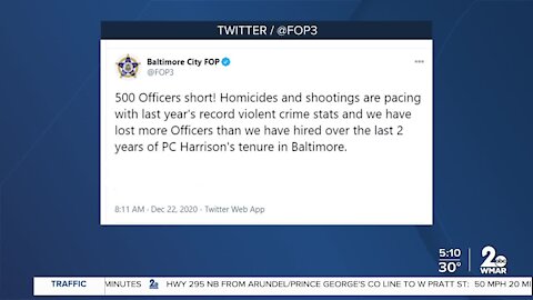 FOP responds to Baltimore City crime wave