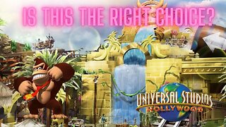 Is Donkey Kong The Right Choice For Universal Studios Hollywood? | Super Nintendo World