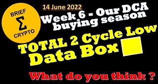 BriefCrypto-Week 6-Our DCA buying season-TOTAL2 Post Peak Cycle Low Data Box-14 June 2022