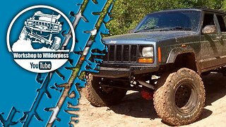 Ep05 - Jeep Cherokee XJ Overland Build - RUFFSTUFF Front Frame Stiffeners