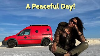 Solo Female Van Life | just a peaceful day in my van!